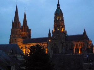 Cathedral in Bayeux.
