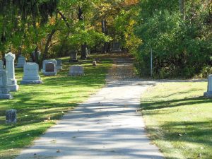 Cemetery at St. James in  Lemont, Il.